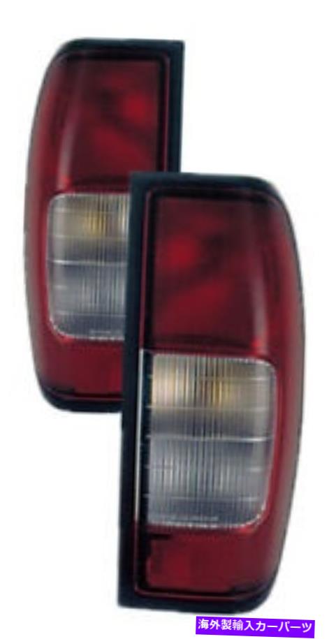 USテールライト 1998年1999年2000日産フロンティアテールライトペアセット For 1998 1999 2000 Nissan Frontier Tail lights Pair Set【並行輸入品】