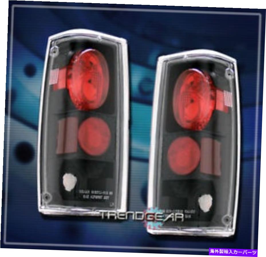 【楽天市場】USテールライト 8293 Chevy S10 Blazerテールライトランプブラック83 84 85 8293 CHEVY