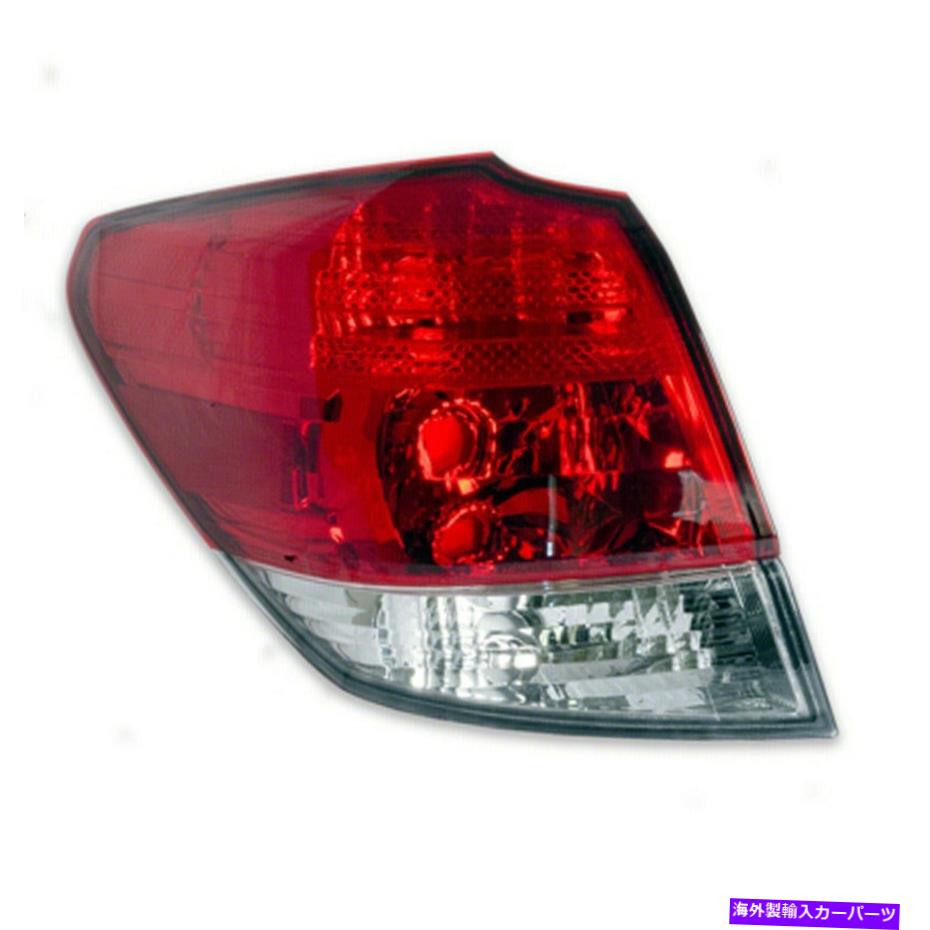 USテールライト LH左ドライバーテールランプライトレンズ/ハウジングの外側フィット2010 2014 Subaru Outback LH Left Driver Tail lamp light Lens/Housing Outer fits 2010 2014 Subaru Outback【並行輸入品】