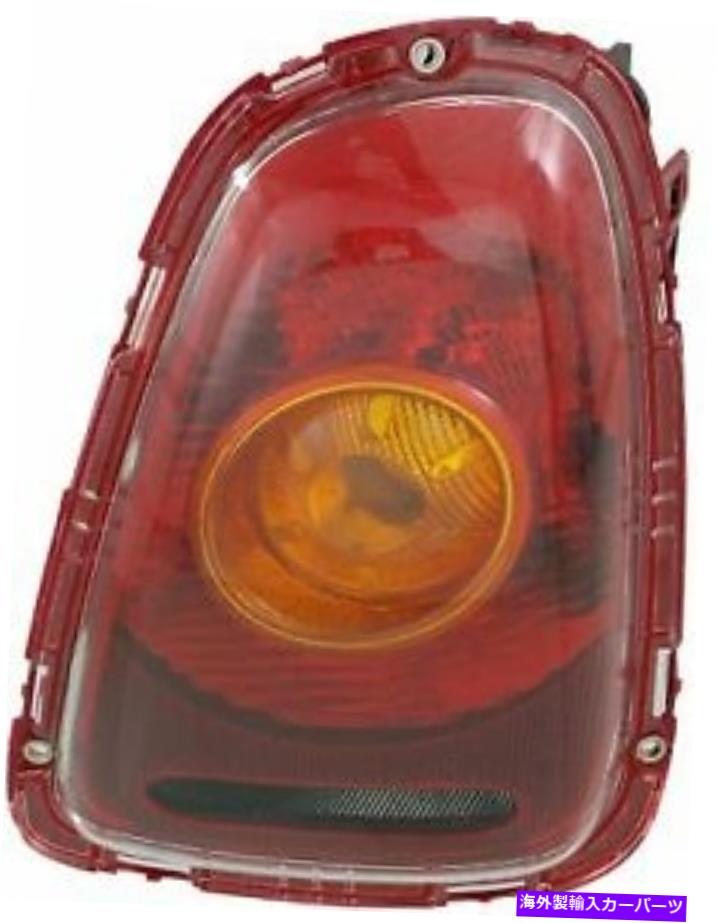 USテールライト 2007-2010ミニクーパーのための助手席側琥珀色のレンズテールライト Passenger Side Amber Lens Tail Light for 2007-2010 Mini Cooper【並行輸入品】
