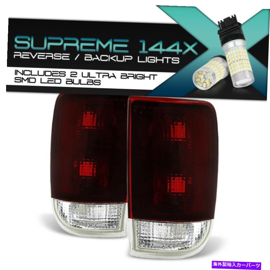 USテールライト フルSMDバックアップ95-04 Chevy Blazer GMC Jimmy Ray Brake Tail Lightが残った FULL SMD BACKUP 95-04 Chevy Blazer GMC Jimmy Rear Brake Tail Lights LEFT RIGHT【並行輸入品】