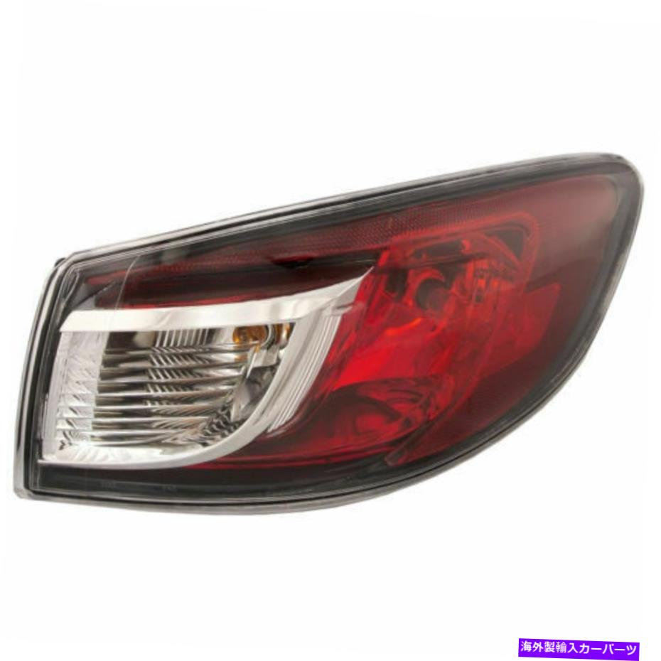 USテールライト Mazda 3 Sedan 2011 2012 2013リアテールランプハロゲン右乗客 P.FIT FOR MAZDA 3 SEDAN 2011 2012 2013 REAR TAIL LAMP HALOGEN RIGHT PASSENGER【並行輸入品】