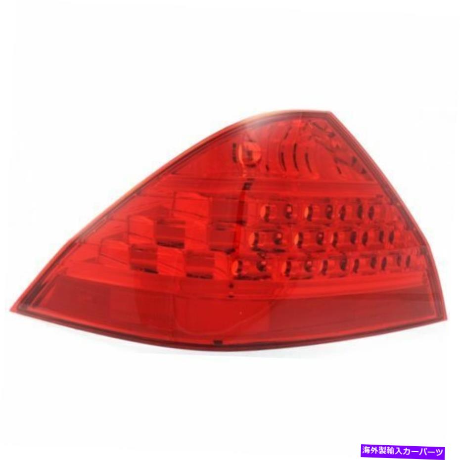 USテールライト Accapt 06-07、ドライバー側、外側テールライト、レッドレンズ For Accord 06-07, Driver Side, Outer Tail Light, Red Lens【並行輸入品】