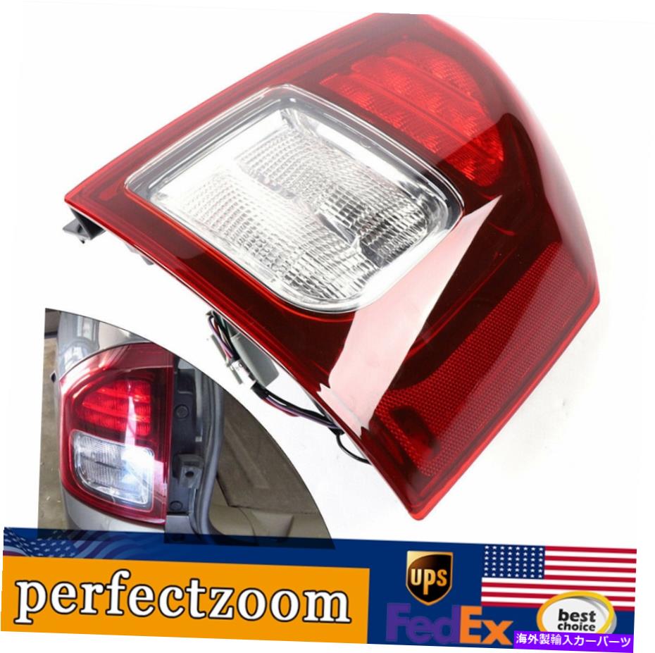 USテールライト Rh Abs right Teal Lights Lights Lumps for Jeepコンパス2014-2017防水米国 RH ABS Right Tail Lights Lamps For Jeep Compass 2014-2017 Waterproof US【並行輸入品】