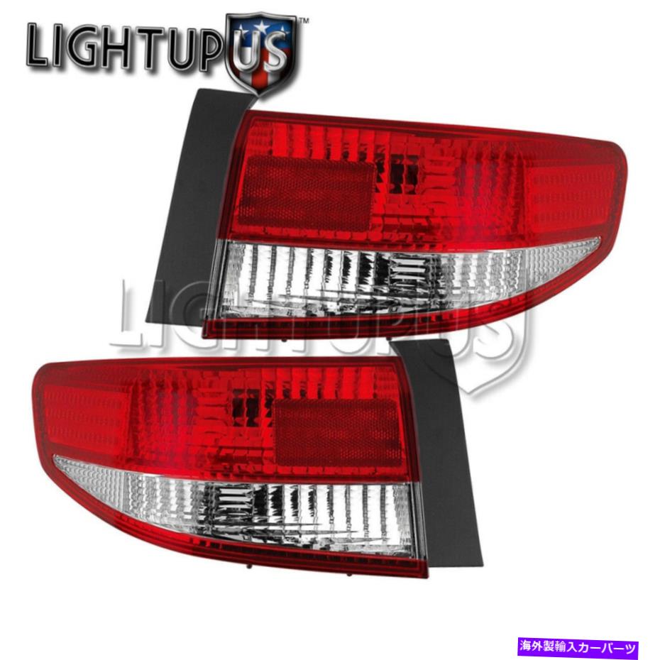 USテールライト 左右の側面ペアリアブレーキテールライト2003-2004ホンダアコードセダン Left Right Sides Pair Rear Brake Tail Lights for 2003-2004 HONDA ACCORD SEDAN【並行輸入品】
