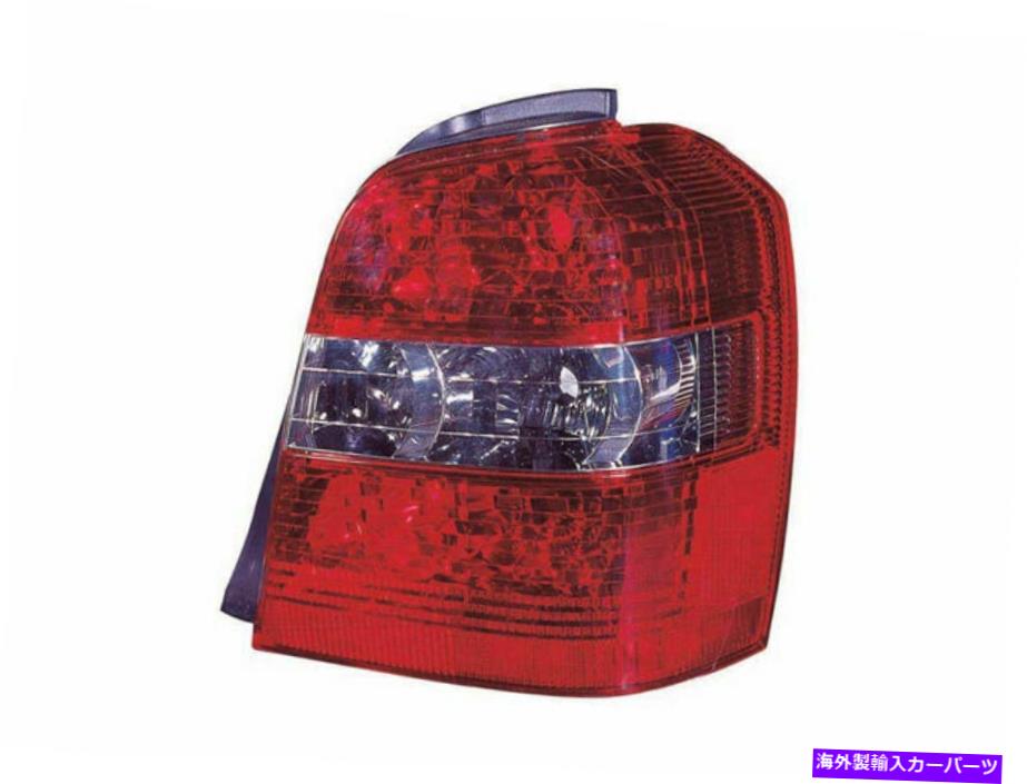 USテールライト 2004-2007トヨタハイランダーテールライトアセンブリ82257ピーク For 2004-2007 Toyota Highlander Tail Light Assembly 82257PK【並行輸入品】