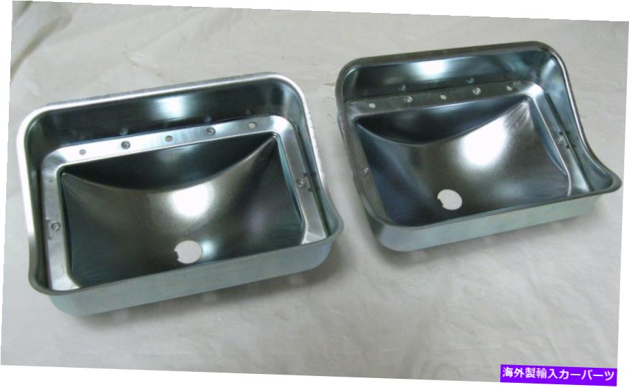 USテールライト 1967 1968フォードマスタングテールランプハウジングバケットセット67 68 Taillightバケツ 1967 1968 Ford Mustang Tail Lamp Housing Bucket SET 67 68 taillight buckets【並行輸入品】