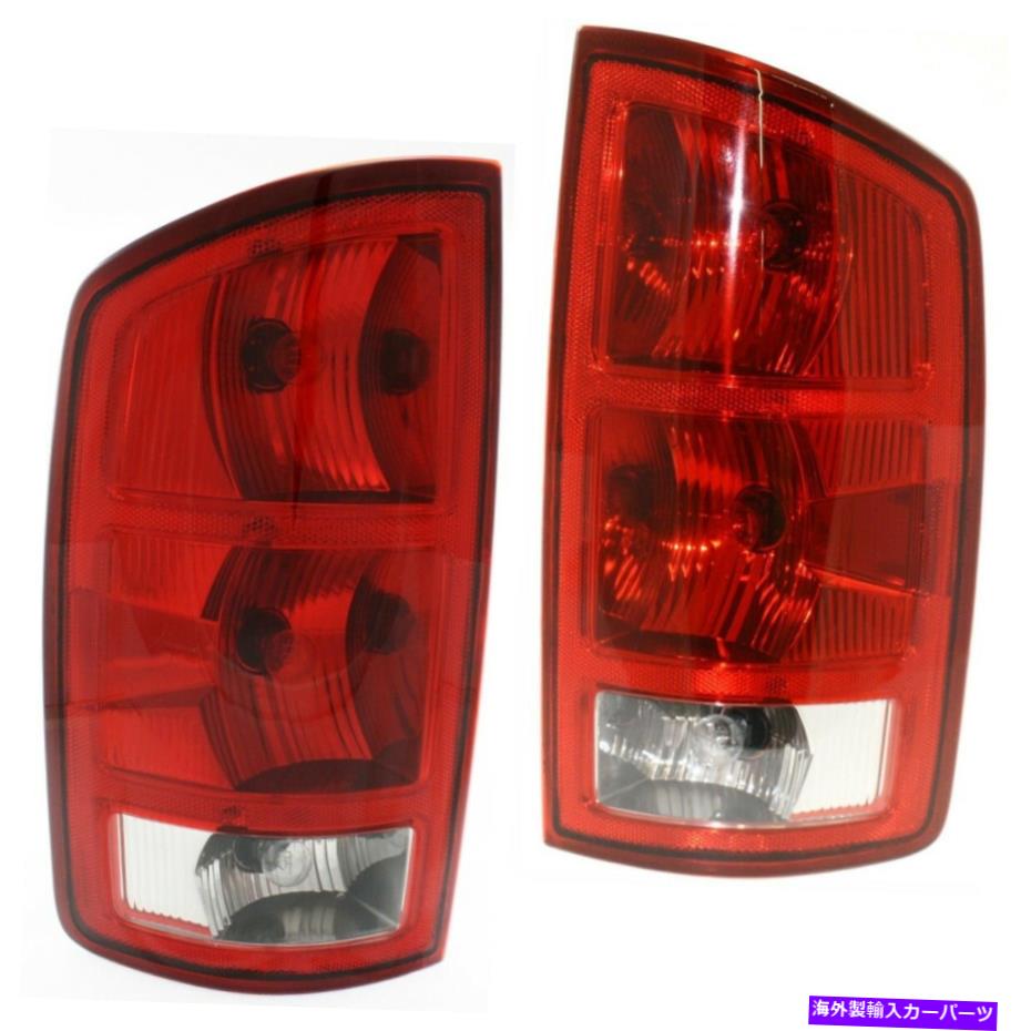 USテールライト 2003年から2006年の尾光のためのテールライト2500のドライバーと旅客サイドセット2 Tail Light For 2003-2006 Dodge Ram 2500 Driver and Passenger Side Set of 2【並行輸入品】
