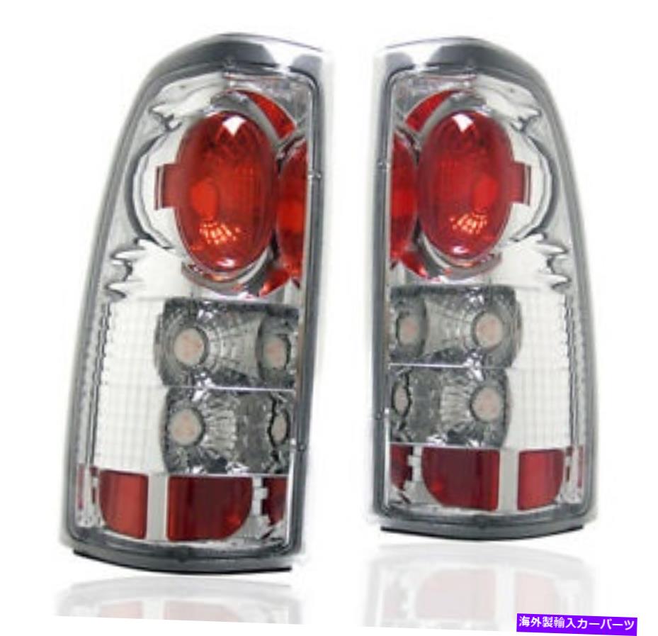 USテールライト 1999-2002シボレー/ GMC Silverado Sierra SLE WT Chrome Altezzaリアテールブレーキライト 1999-2002 CHEVY/GMC SILVERADO SIERRA SLE WT CHROME ALTEZZA REAR TAIL BRAKE LIGHT【並行輸入品】