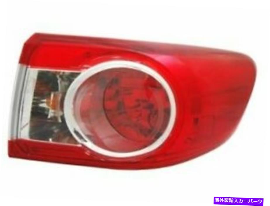 USテールライト トヨタカローラの右側のテールライトアセンブリTYC 5CYQ32 2013 2011 2012 Right Outer Tail Light Assembly TYC 5CYQ32 for Toyota Corolla 2013 2011 2012【並行輸入品】