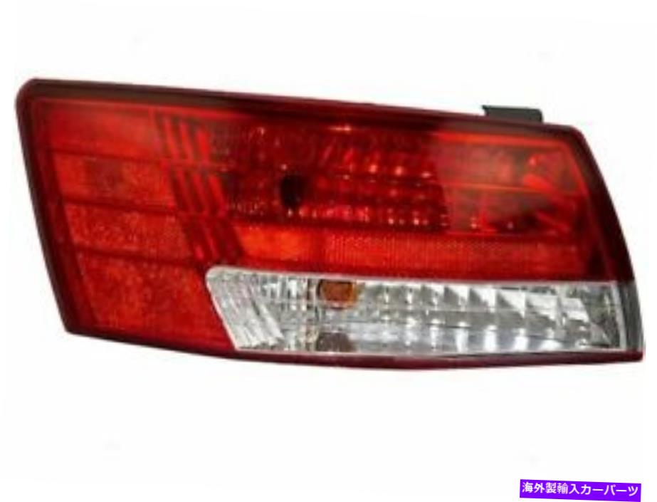 USテールライト Hyundai Sonata 2006 2007のための左テールライトアセンブリブルック4xCF84 Left Tail Light Assembly Brock 4XCF84 for Hyundai Sonata 2006 2007【並行輸入品】