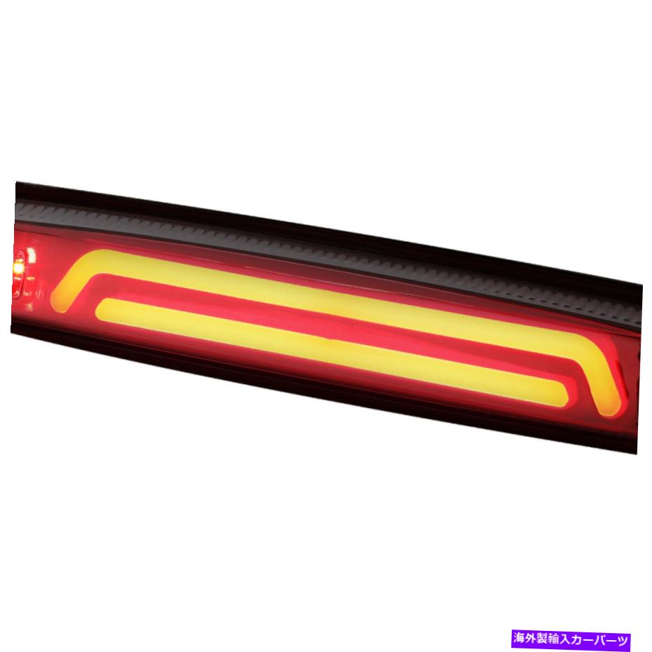 USテールライト 喫煙ハウジング3D LEDセンターテールゲートランプブレーキライト03-06 RAM 2500 3500 Smoked Housing 3D LED Center Tailgate Lamp Brake Light For 03-06 Ram 2500 3500【並行輸入品】