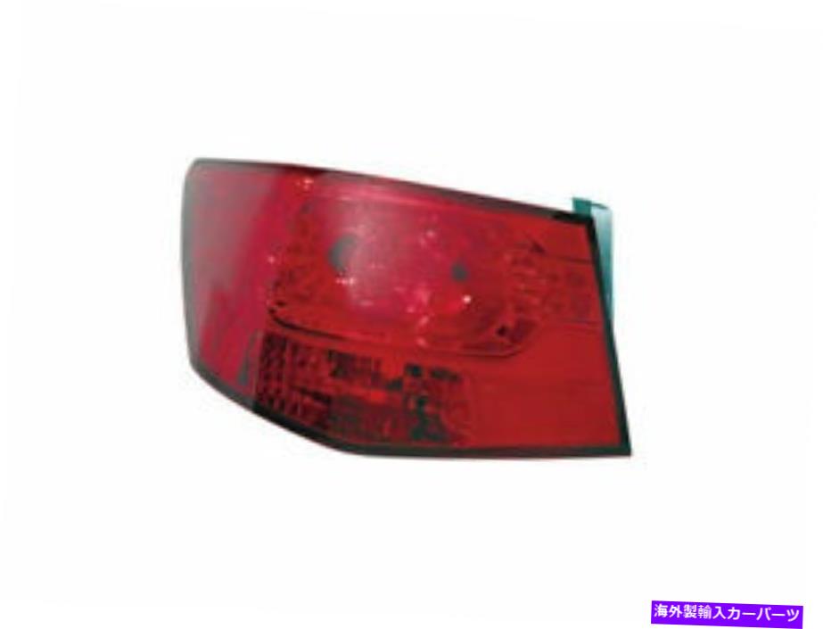 USテールライト 左 - 2013年3月2011年X416CSのためのドライバーサイドテールライトアセンブリ Left - Driver Side Tail Light Assembly For 2010-2013 Kia Forte 2012 2011 X416CS【並行輸入品】