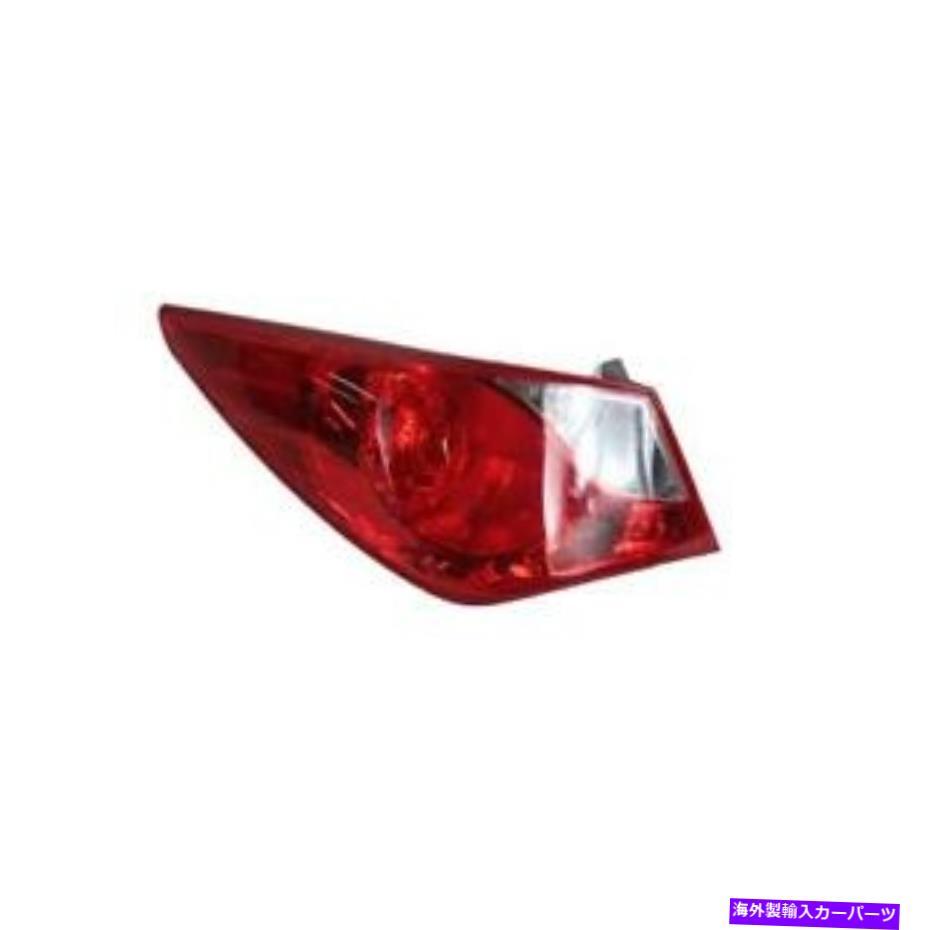 USテールライト Hyundai Sonata 11-14の左リアブレーキTaillight TaillampアウターカーパHY2804116 For Hyundai Sonata 11-14 Left Rear Brake Taillight Taillamp Outer Capa HY2804116【並行輸入品】