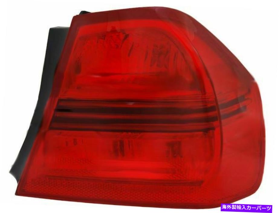 USテールライト 2007年から2008年のBMW 335XIテールライトアセンブリ右側TYC 71172RPベースセダン For 2007-2008 BMW 335xi Tail Light Assembly Right Outer TYC 71172RP Base Sedan【並行輸入品】