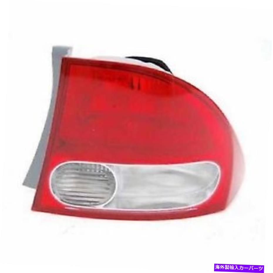 USテールライト 2009年 - 2011年の旅客サイドホンダシビックリアテールライトアセンブリの交換 for 2009 - 2011 passenger side Honda Civic Rear Tail Light Assembly Replacement【並行輸入品】