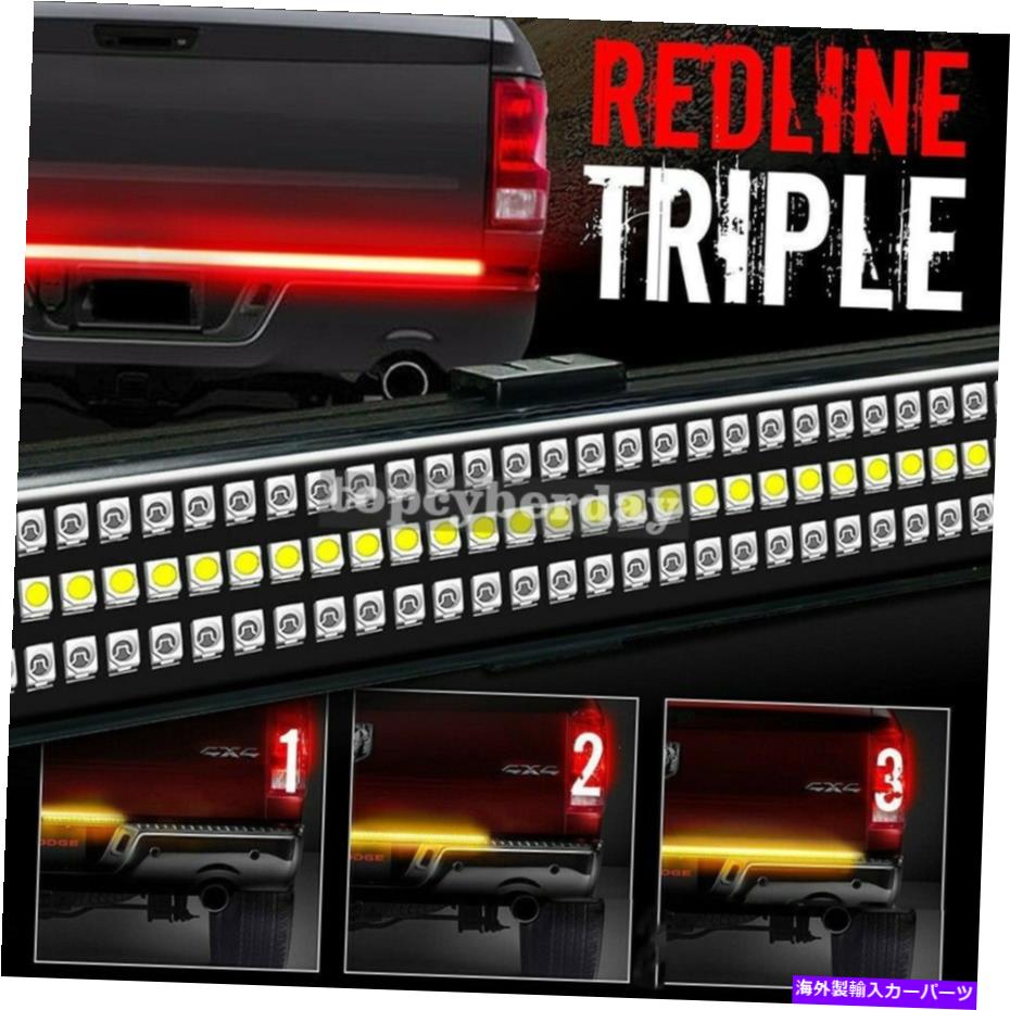 【楽天市場】USテールライト LEDテールゲートライトバーターンシグナルブレークリアストリップのピックアップトラックラングラー LED