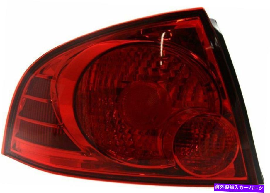 USテールライト 2004-2006日産SENTRA LHベース/ Sモデルのテールライト Tail Light for 2004-2006 Nissan Sentra LH Base/S Models【並行輸入品】