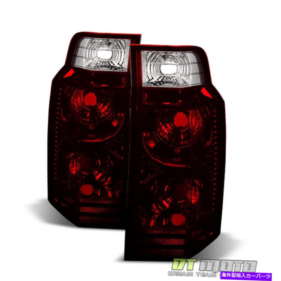 【楽天市場】USテールライト ダークレッド20062010ジープコマンダーテールライトランプアフターマーケット後期左+右 Dark Red