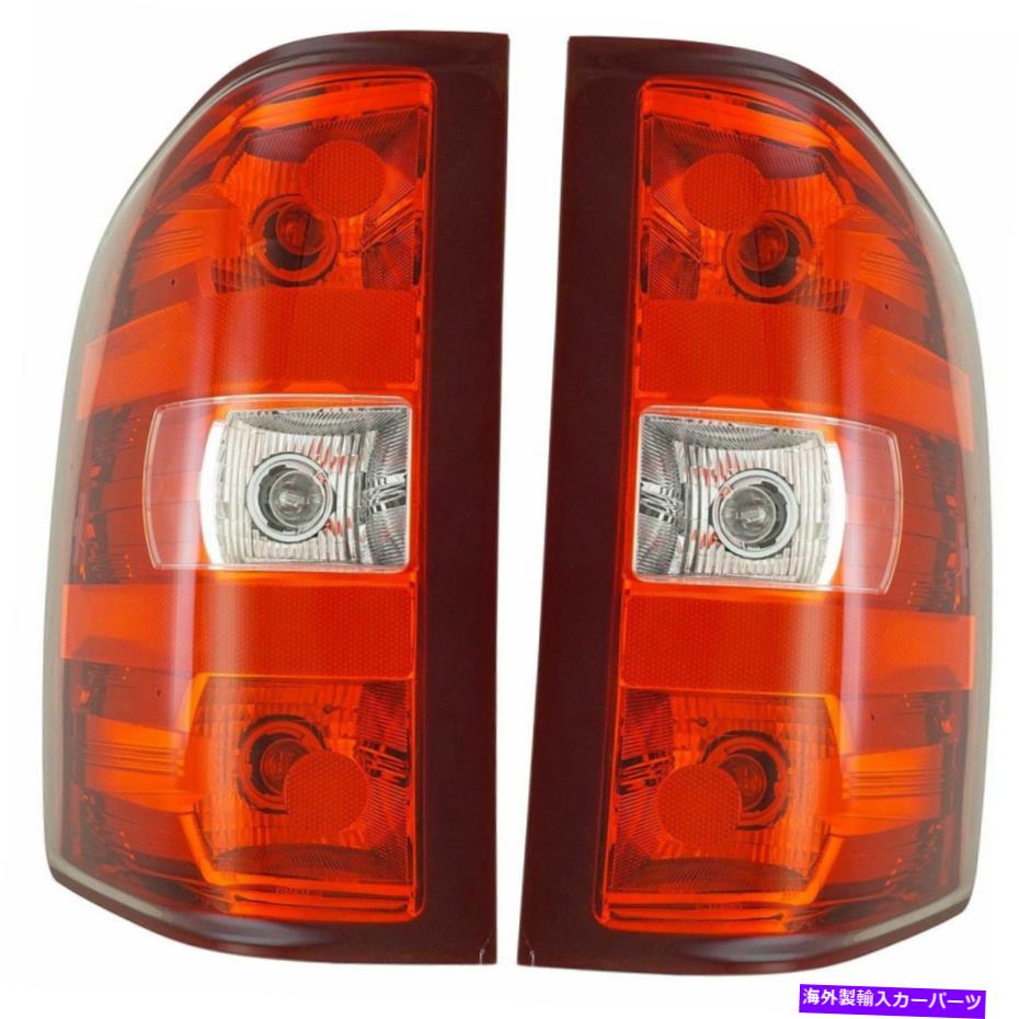USテールライト Taillights TaillampsブレーキライトLH＆RH PAER Chevy Silverado GMCシエラ用セット Taillights Taillamps Brake Light LH & RH Pair Set for Chevy Silverado GMC Sierra【並行輸入品】 33,810円