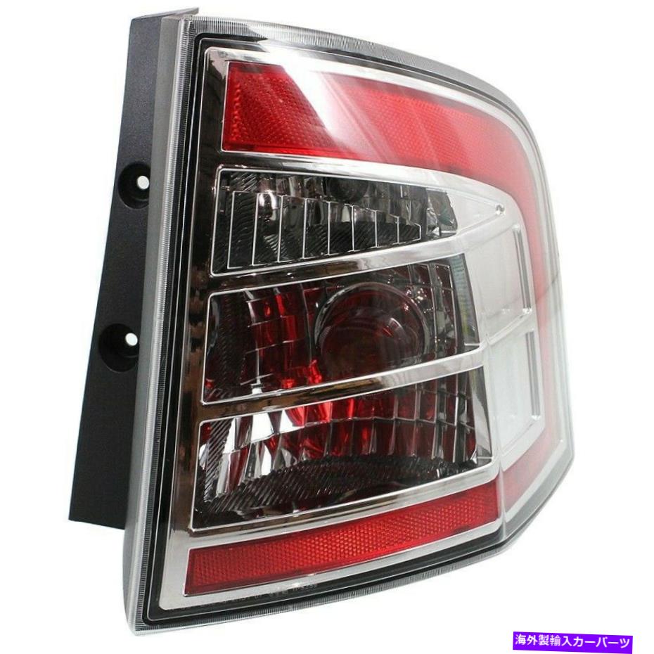 USテールライト 2007-2010フォードエッジスポーツ右透明/赤レンズW /電球のためのハロゲンテールライト Halogen Tail Light For 2007-2010 Ford Edge Sport Right Clear/Red Lens w/ Bulbs【並行輸入品】