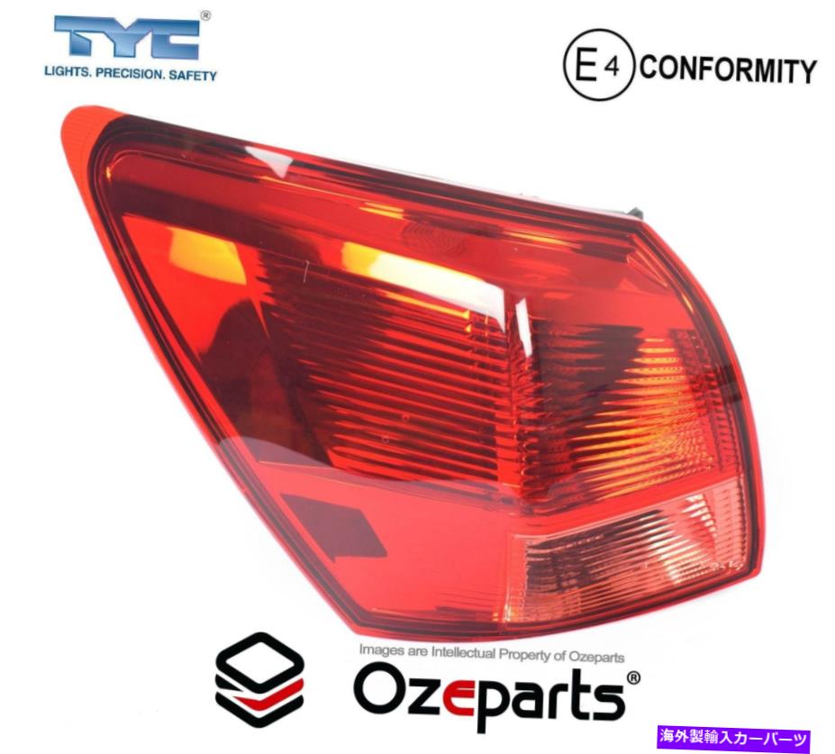 USテールライト Nissan Dualis J10シリーズ1 2007~2009のためのLH LHS左手の照明後部ランプ LH LHS Left Hand Tail Light Rear Lamp For Nissan Dualis J10 Series 1 2007~2009【並行輸入品】