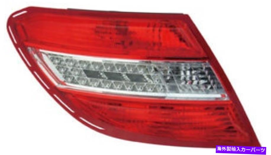 USテールライト 08-11 Mercedes-Benz C-Class DriverのためのLEDテールライト後部バックランプ LED Tail Light Rear Back Lamp for 08-11 Mercedes-Benz C-Class Driver Left【並行輸入品】