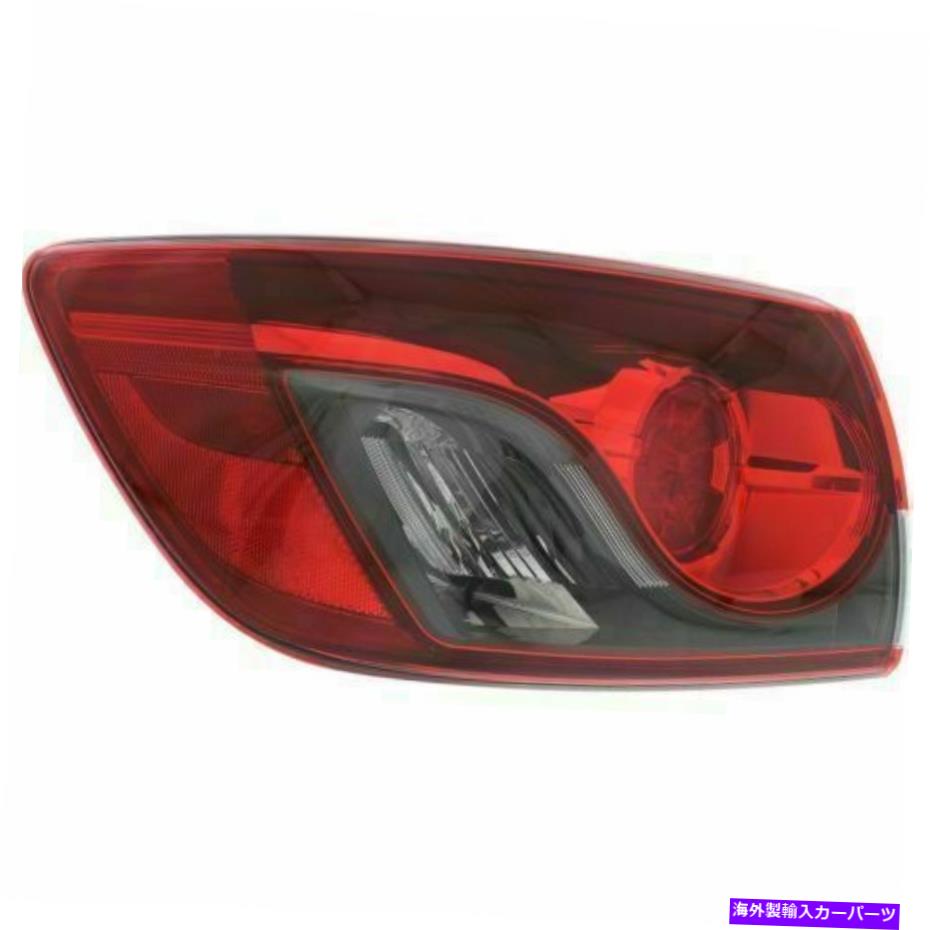 USテールライト Mazda CX-9 2013 2014 2015 2015リアテールランプ左ドライバーTK21-51-160A FITS FOR MAZDA CX-9 2013 2014 2015 REAR TAIL LAMP LEFT DRIVER TK21-51-160A【並行輸入品】