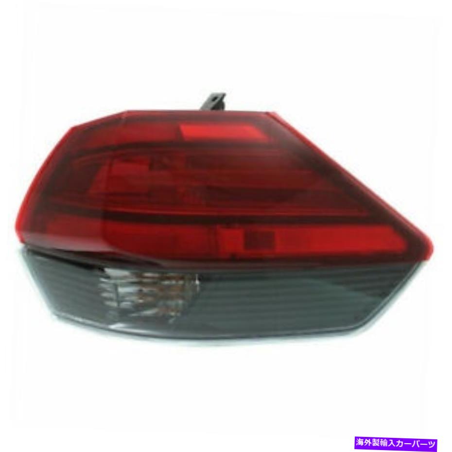 USテールライト 17-19ローグアウターTaillight Taillampリアブレーキライトテールランプ右側 For 17-19 Rogue Outer Taillight Taillamp Rear Brake Light Tail Lamp Right Side【並行輸入品】