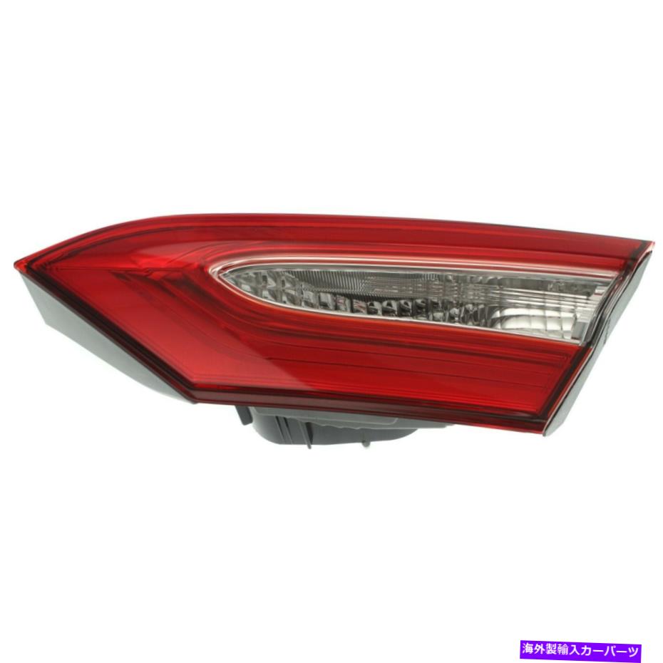 USテールライト 2018用テールライトレンズトヨタカムリ旅客サイドインナー Tail Light Lens For 2018 Toyota Camry Passenger Side Inner For Japan Built【並行輸入品】