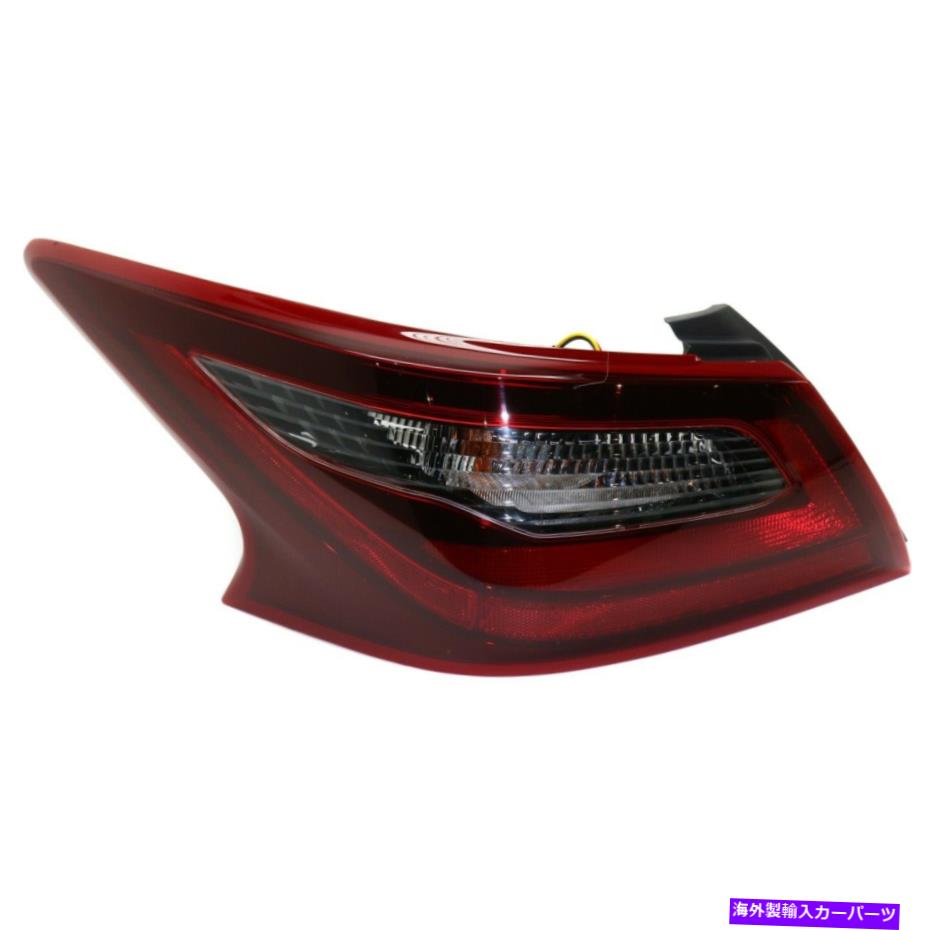 USテールライト 日産アルティマのためのリアテールライトランプアセンブリ/スモークレンズアウターLH Rear Tail Light Lamp Assembly w/ Smoked Lense Outer LH for Nissan Altima New【並行輸入品】