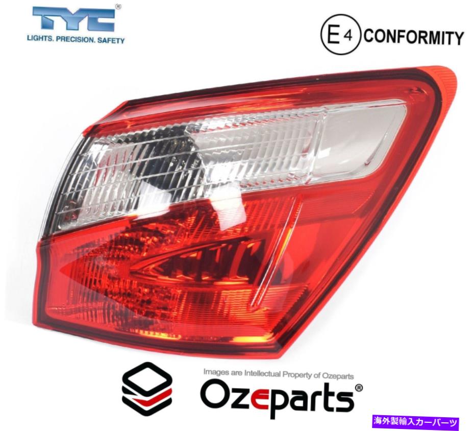 USテールライト 日産デュアリス5＆7シアターJ10 S2 2010~2014 RH RHS Right Hand Tail Light Lamp For Nissan Dualis 5&7 Seater J10 s2 2010~2014【並行輸入品】