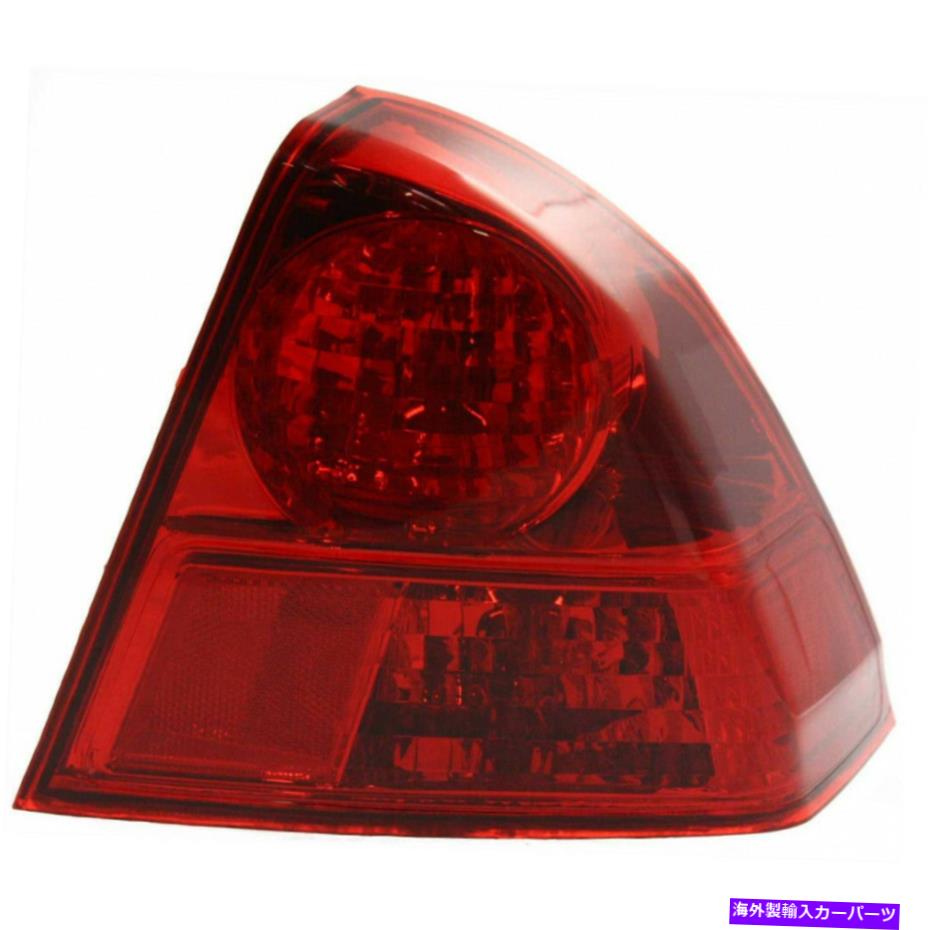 USテールライト ホンダシビックテールライト2003 2004 2005旅客サイドセダンドットHO2801153 Fits Honda Civic Tail Light 2003 2004 2005 Passenger Side Sedan DOT HO2801153【並行輸入品】