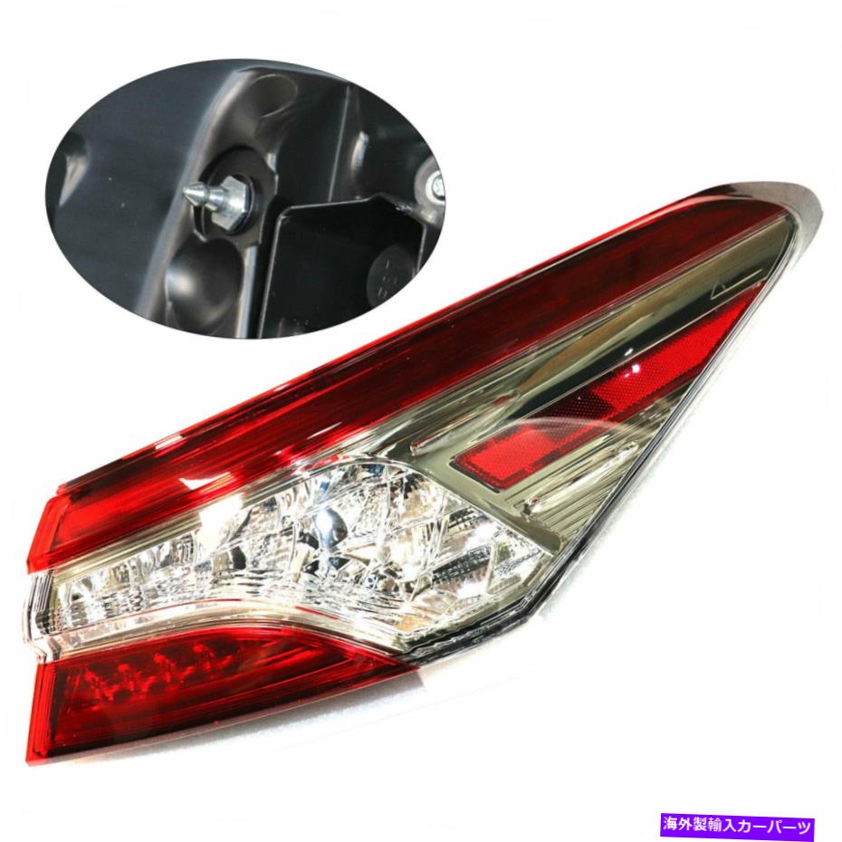 USテールライト 2018-2020トヨタカムリの外側LEDテールライトブレーキランプ右助手席側 For 2018-2020 Toyota Camry Outer LED Tail Light Brake Lamp Right Passenger Side【並行輸入品】 33,810円
