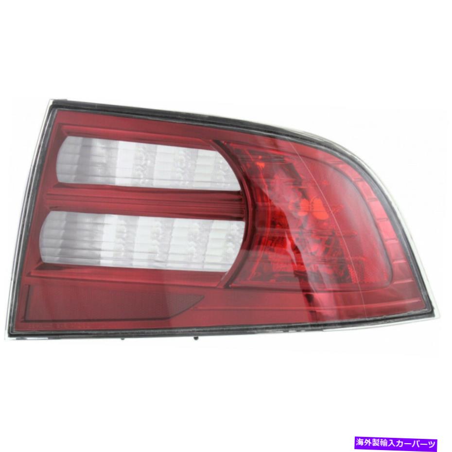 USテールライト Acura TLテールライトアセンブリ2007 2008旅客サイドベースドットAC2819107 Fits Acura TL Tail Light Assembly 2007 2008 Passenger Side Base DOT AC2819107【並行輸入品】