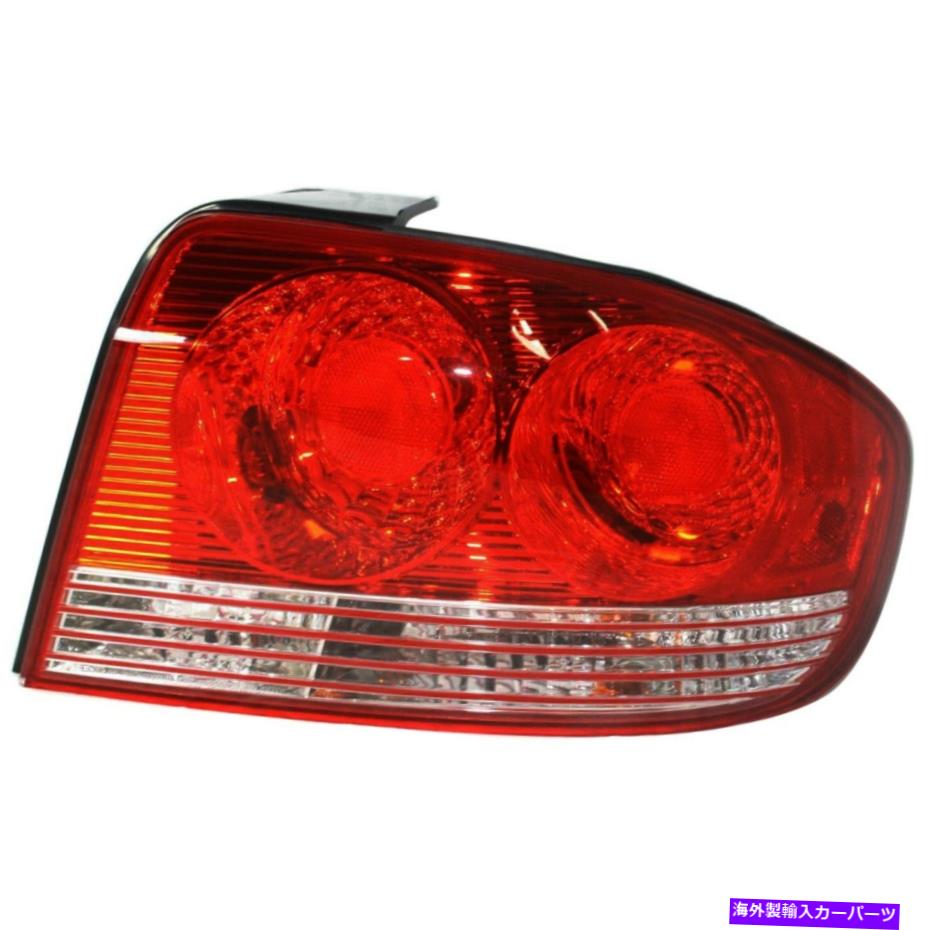 USテールライト 2002-2005 Hyundai Sonata旅客サイドのテールライト Tail Light for 2002-2005 Hyundai Sonata Passenger Side【並行輸入品】