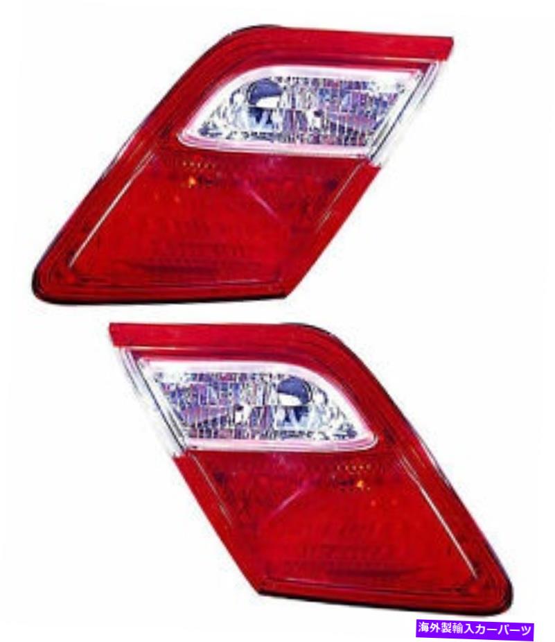 USテールライト 2007年2008年トヨタカムリーインナーバックアップリバーステールライトペアセット For 2007 2008 Toyota Camry Inner Back up reverse tail lights Pair Set【並行輸入品】