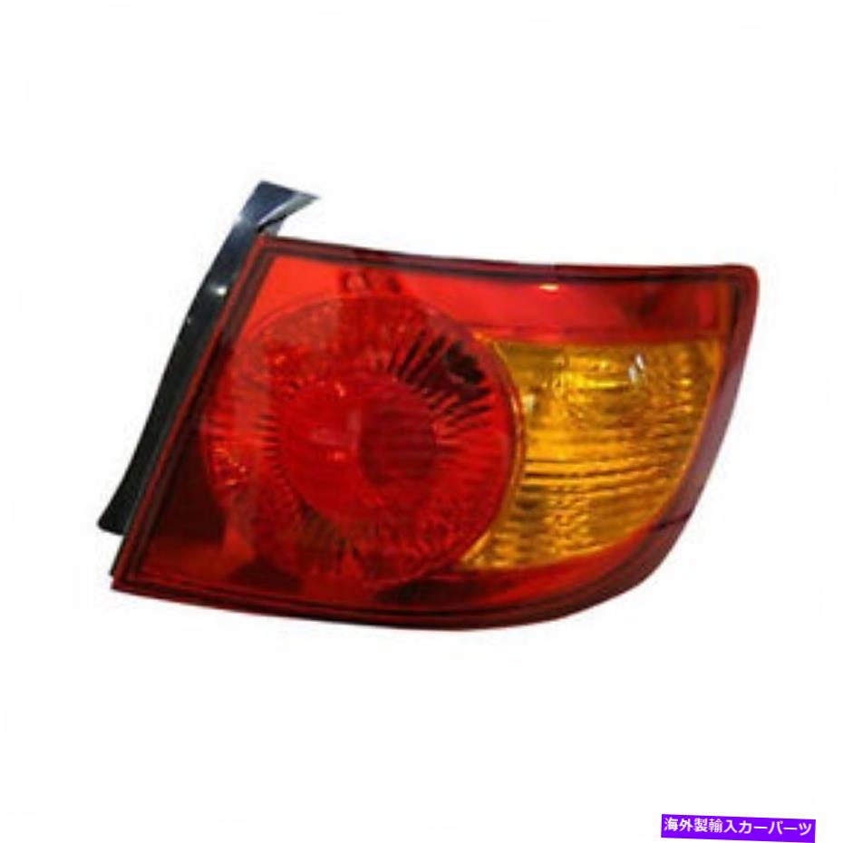 USテールライト 2001年2002 2003 HY ELANTRAハッチバックテールライト右助手席側 2001 2002 2003 for HY Elantra Hatchback Tail Light Right Passenger Side【並行輸入品】