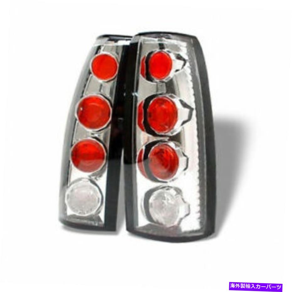 USテールライト Spyder for Chevy C / K 1500/2500/3500 1988-1999 Euroスタイルのテールライトクロム Spyder For Chevy C/K 1500/2500/3500 1988-1999 Euro Style Tail Light | Chrome【並行輸入品】