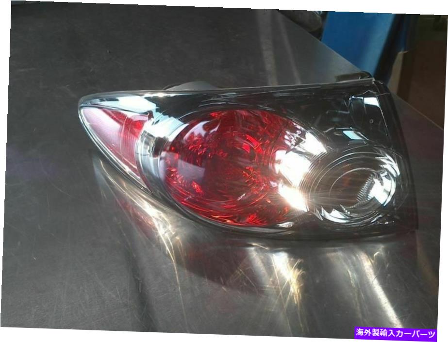 USテールライト ドライバーテールライト黒の背景ハッチバック5ドアフィット06-08マツダ6 414013 Driver Tail Light Black Background Hatchback 5 Door Fits 06-08 MAZDA 6 414013【並行輸入品】