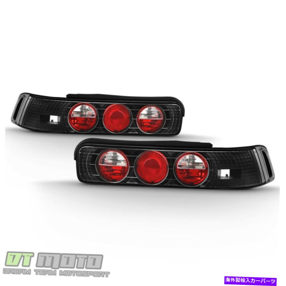 USテールライト ブラック90-93 Acura Integra 2DR Coupe Altezzaテールライトランプ左+右ペア Black 90-93 Acura Integra 2Dr Coupe Altezza Tail Lights Lamps Left+Right Pair【並行輸入品】