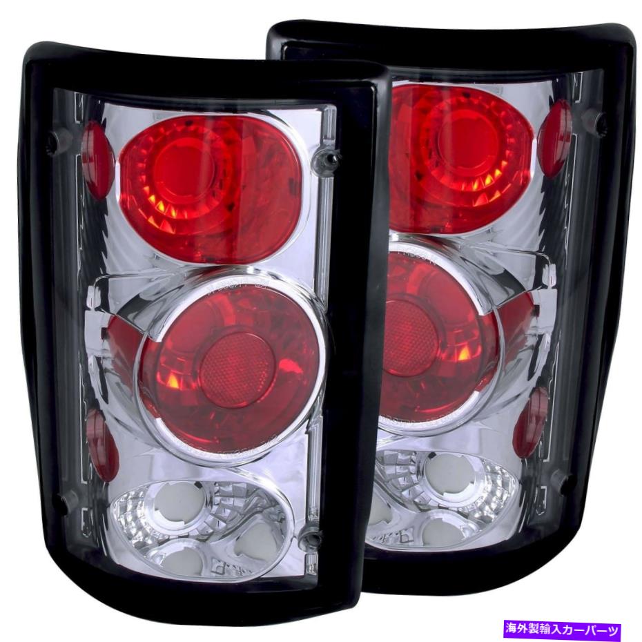 USテールライト 1995年から2006年のフォードエコノリンバンと小旅行のペアクロームのテールライトのセット Set of Pair Chrome Taillights for 1995-2006 Ford Econoline Van and Excursion【並行輸入品】