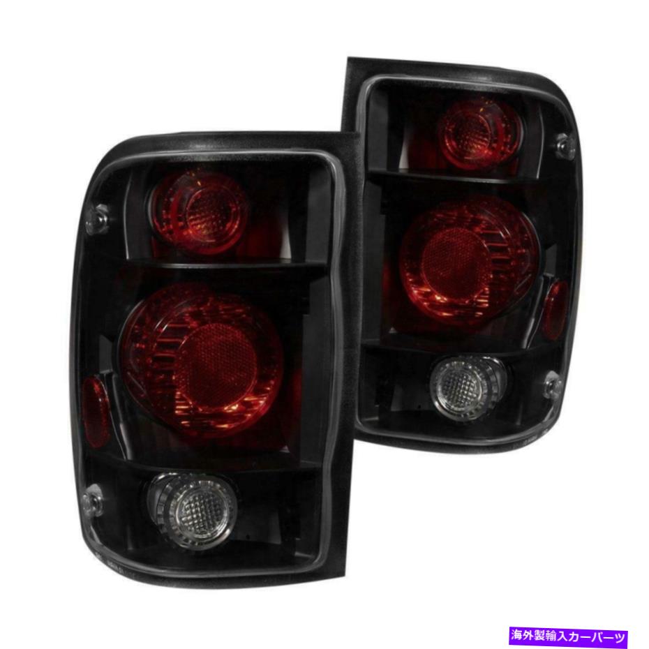 USテールライト Anzo High Perfumes G2 Euro Teal Lightsセット98-00 Ford Ranger 211178 Anzo High Perfumes G2 Euro Tail Lights Set Black for 98-00 Ford Ranger 211178【並行輸入品】