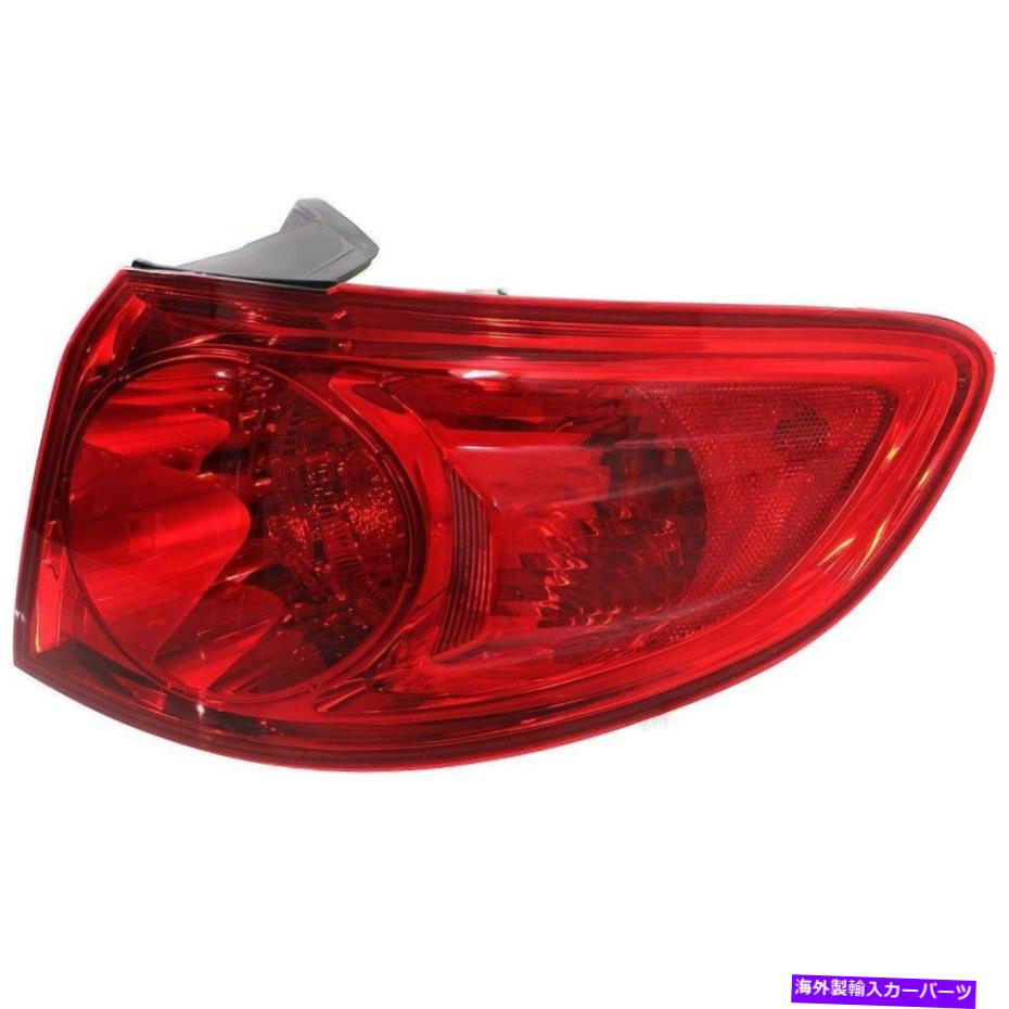 USテールライト Hy Santa Fe 2007 2008 2008年後テールライト右乗客92402-0W050 FIT FOR HY SANTA FE 2007 2008 2009 REAR TAIL LIGHT RIGHT PASSENGER 92402-0W050【並行輸入品】