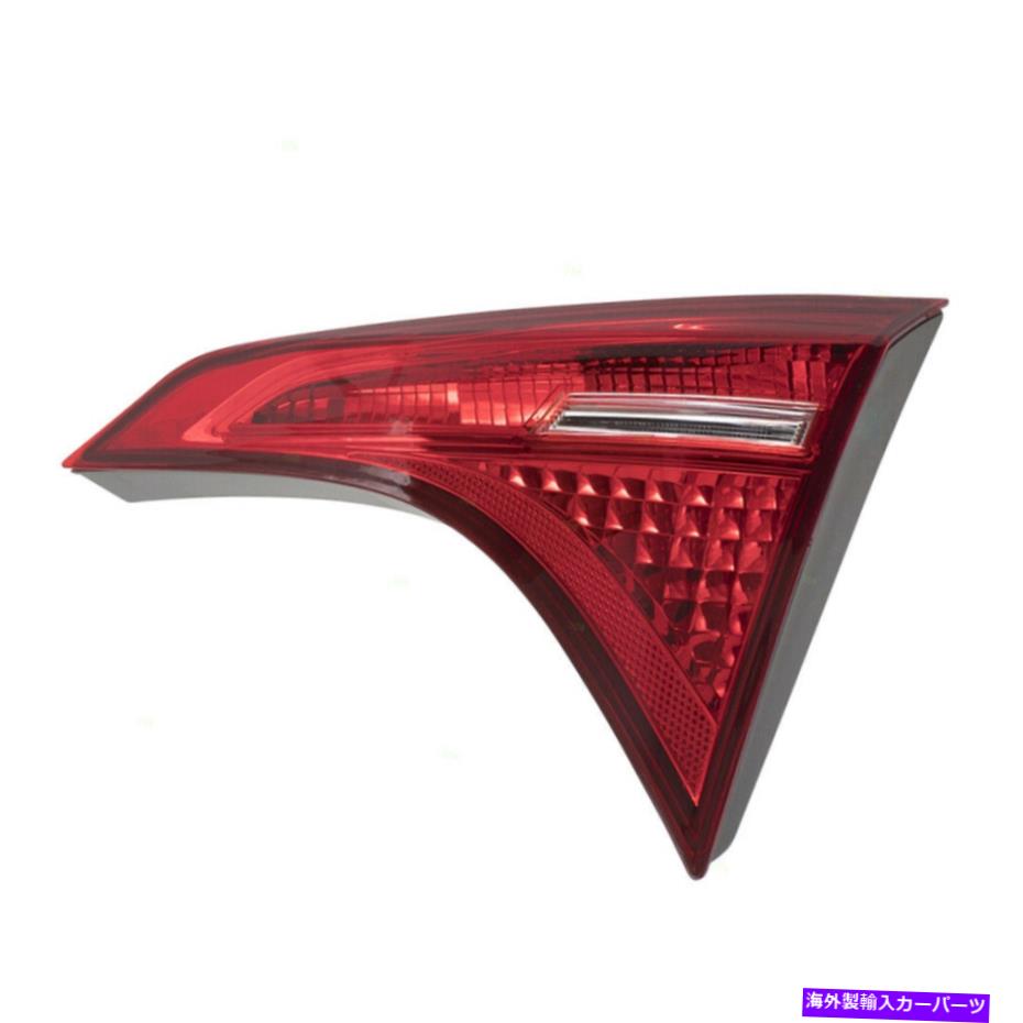USテールライト 17-19トヨタカローラハロゲンw / LEDリバースランプのための乗客のテールライト Passengers Tail Light for 17-19 Toyota Corolla Halogen w/ LED Reverse Lamp【並行輸入品】