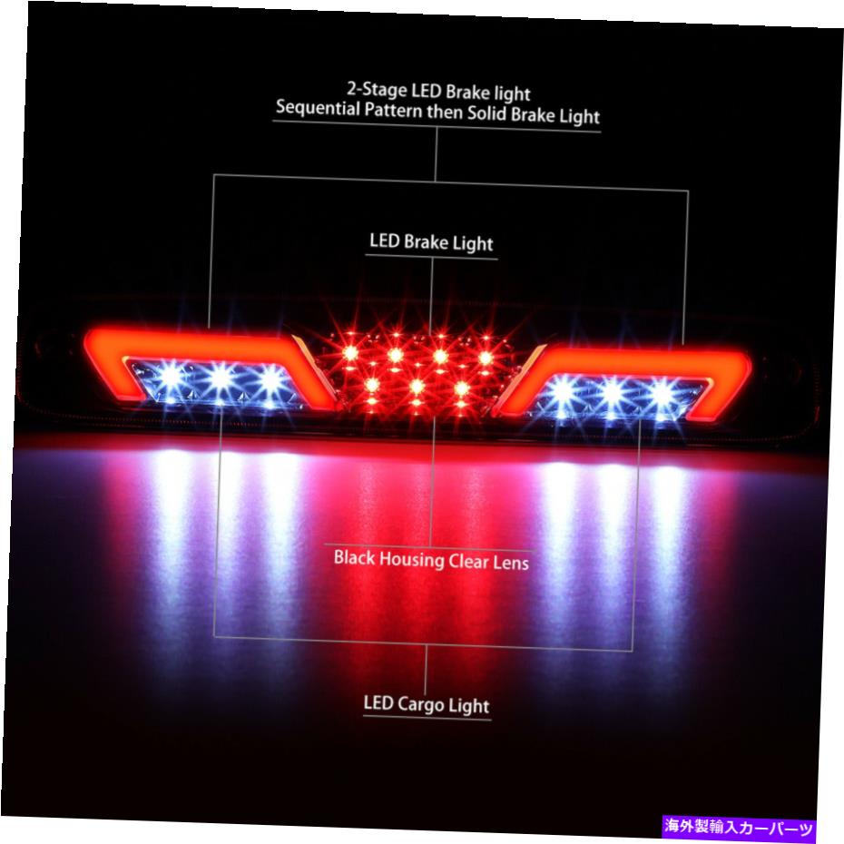USテールライト 1999年から2007年のNUVISION Silverado Sierra Sequential LED 3RDテールブレーキライトランプ NUVISION FOR 1999-2007 SILVERADO SIERRA SEQUENTIAL LED 3RD TAIL BRAKE LIGHT LAMP【並行輸入品】