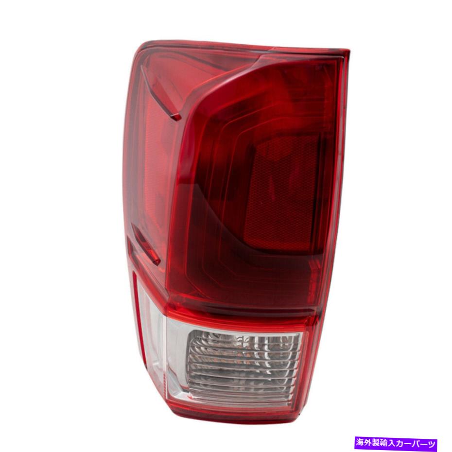 USテールライト 16~19トヨタタコマピックアップトラック用のドライバーテールライトレッドスモークレンズアセンブリ Drivers Tail Light Red Smoke Lens Assembly for 16-19 Toyota Tacoma Pickup Truck【並行輸入品】