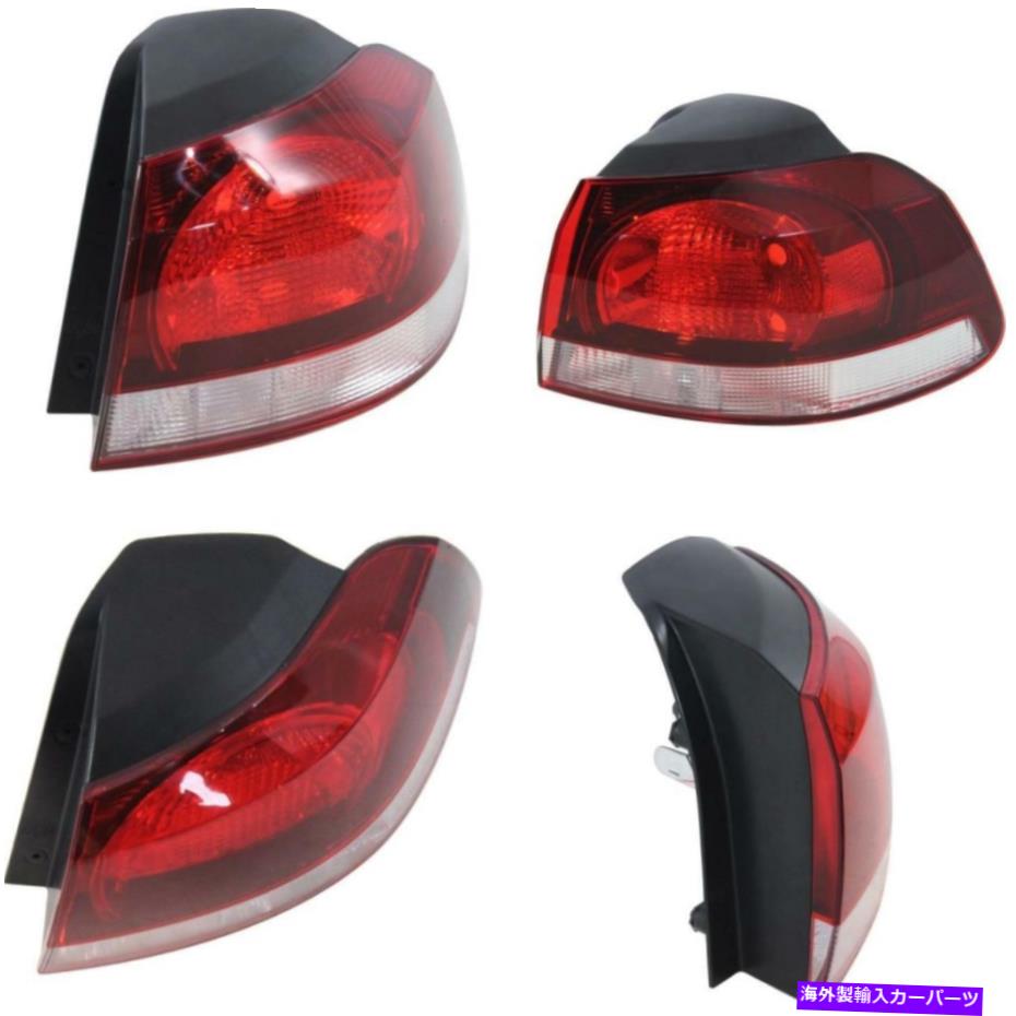 USテールライト VW2805106 10-14フォルクスワーゲンGTI助手席側、アウターのテールライト VW2805106 Tail Light for 10-14 Volkswagen GTI Passenger Side, Outer【並行輸入品】 34,749円