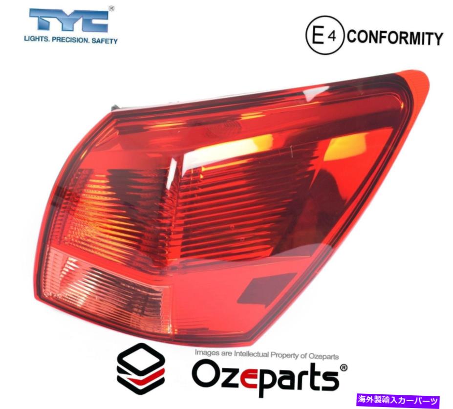 USテールライト 日産デュアリスJ10シリーズ1 2007~2009のためのRh RHS右手の照明後部ランプ RH RHS Right Hand Tail Light Rear Lamp For Nissan Dualis J10 Series 1 2007~2009【並行輸入品】