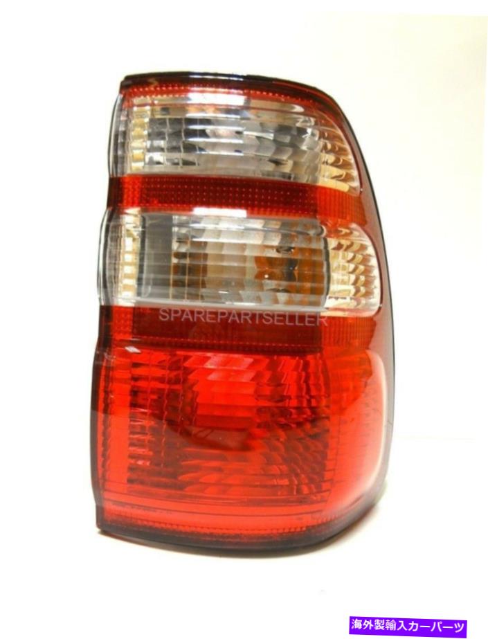 USテールライト トヨタランドクルーザーHDJ100 02-04テールランプ、赤、ホワイトコーナーランプ Toyota Land Cruiser HDJ100 02-04 TAIL LAMP Right outside,red, white corner lamp【並行輸入品】